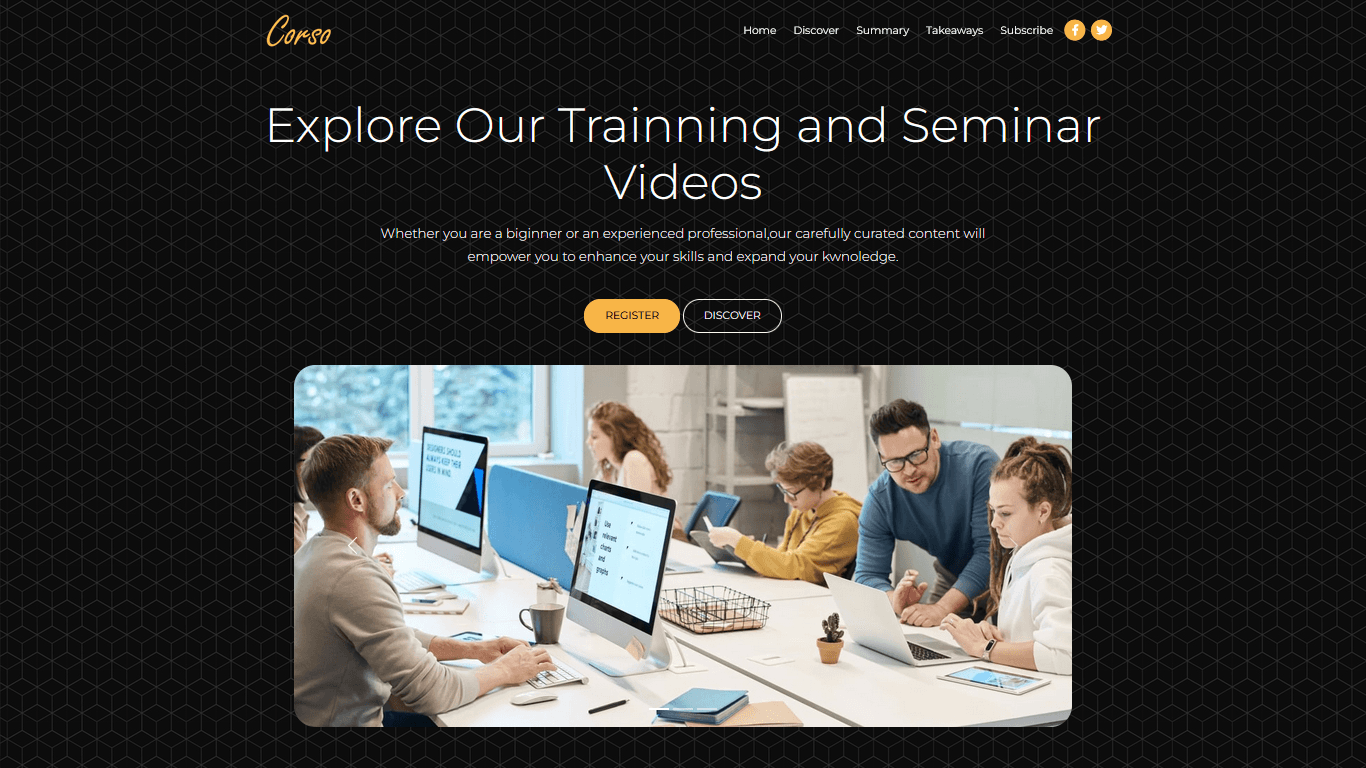 Corso website