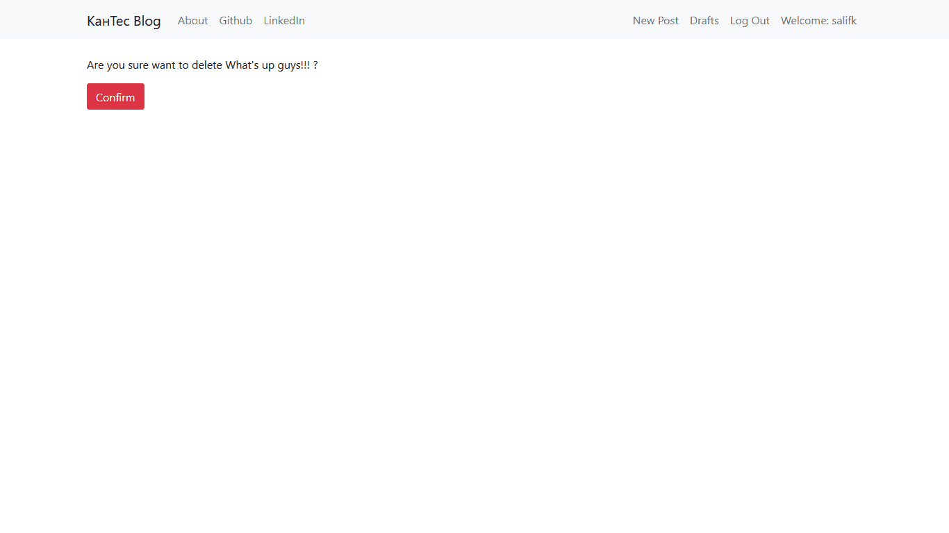 Blog platform — 4